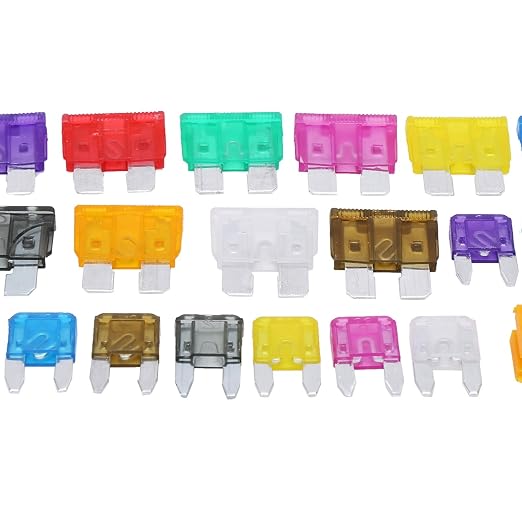 220Pcs Assorted Automotive Kit with Insulation Safety Box for Car Circuit Protection ABS Material Various Sizes Including Medium and Small