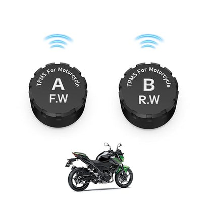 WonVon 7 Inch Motorcycle Carplay TPMS