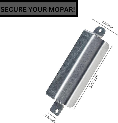 Official Steel Neutral Cover Plate for Dodge Durango Hellcat, SRT, Hemi, and R/T (2014-2023) Includes Tamper-Proof Screws & Tool