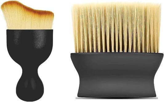 Car Interior Cleaning Brush Combo | 2 Pcs Pack | AC Vent Brush | Scratch Free Car Duster | Multifunctional Car Brush for Cleaning Car Interior, PC, Laptop, Keyboard (2 Pack)