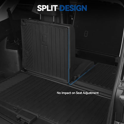Custom Fit Floor Mats for 2026 Toyota C-HR, All Weather TPE Floor Liners & Trunk Mat & Backrest Protectors & Door Sill Guard, Odorless Full Set Interior Accessories