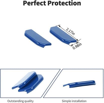 JWWY for Jeep JL Vent Air Outlet Adjustment Cover Trim Fit for 2024-2025 Jeep Wrangler JL JLU Gladiator JT 4xe Interior Accessories 2pcs Blue