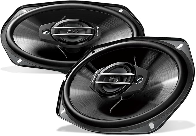 PIONEER G-Series TS-G6930F 6” x 9” 3-Way Speakers (Pair) – 400W Max, Balanced Sound + Smooth Treble, Great Stock Replacement, High-Efficiency Speaker Designed for OEM Power