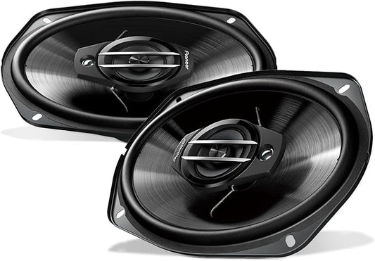 PIONEER G-Series TS-G6930F 6” x 9” 3-Way Speakers (Pair) – 400W Max, Balanced Sound + Smooth Treble, Great Stock Replacement, High-Efficiency Speaker Designed for OEM Power