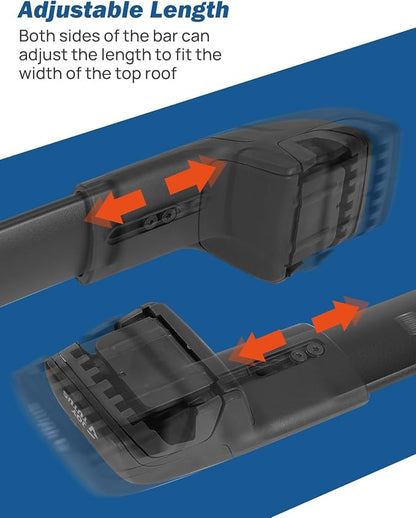 JOYTUTUS Lockable Roof Rack Cross Bars Compatible with Volkswagen VW Tiguan 2018-2026(Not for Limited) Taos 2022-2026, Heavy Duty Aluminum Anti-Theft Roof Rails Crossbars Luggage Racks