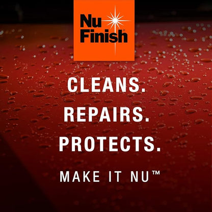 5-in-1 Complete Detailer Spray with Towel by Nu Finish, Preserves and Protects Car Detailing, Includes 1 Microfiber Towel, 22 Oz Spray