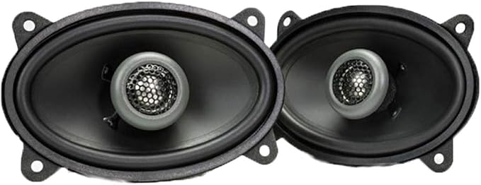 MB Quart Formula 2 Way Coaxial 90W 4 x 6 Inch Car Speakers with 4 Ohms Impedance