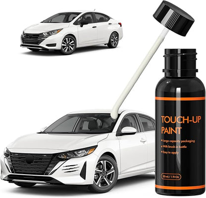 QM1 Fresh Powder Touch Up Paint for Nissan, DIY Car Paint Scratch Repair Kit, Automotive Paints, Quick & Easy Fix Scratch Repair for Sentra/Versa/Kicks/Micra/NV/NV200