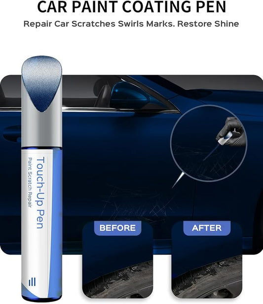 890/5890 Lunar Blue Metallic Touch Up Paint Compatible with Mercedes-Benz Exact Match–Chips and Nicks Touch Up