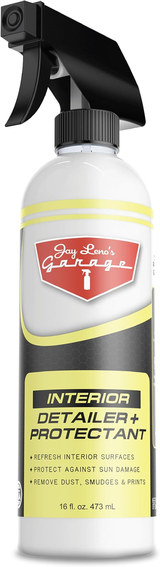 Jay Leno's Garage Interior Detailer & Protectant Car Interior Cleaner Spray for Dash, Auto Interior Cleaner(Pack of 2) (16 oz (Pack of 2))