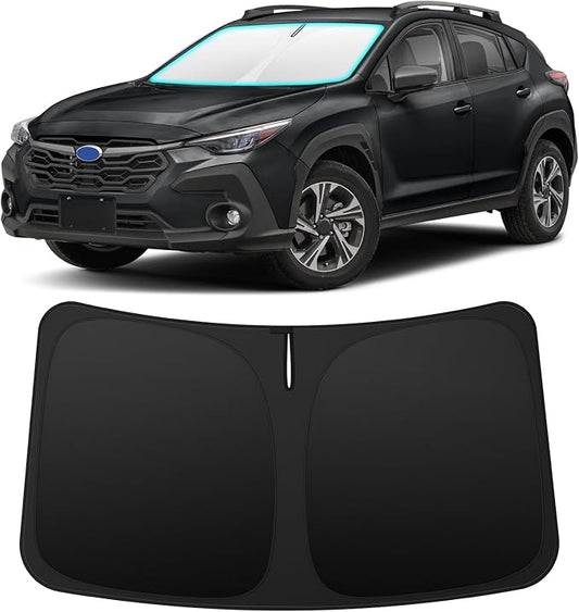 INSAUTO Custom Fit Windshield Sun Shade Accessories for Subaru Crosstrek 2018-2026, Foldable Front Window Sunshade, UV & Heat Reflector, Keeps Interior Cool, Includes Storage Bag