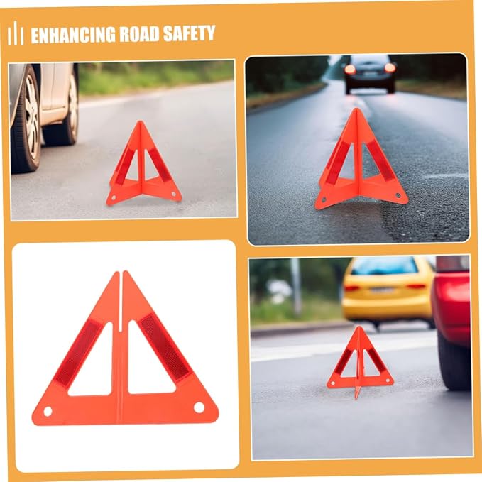 5pcs Emergency Roadside Warning Triangle Reflectors Car Safety Sign Highway Reflective