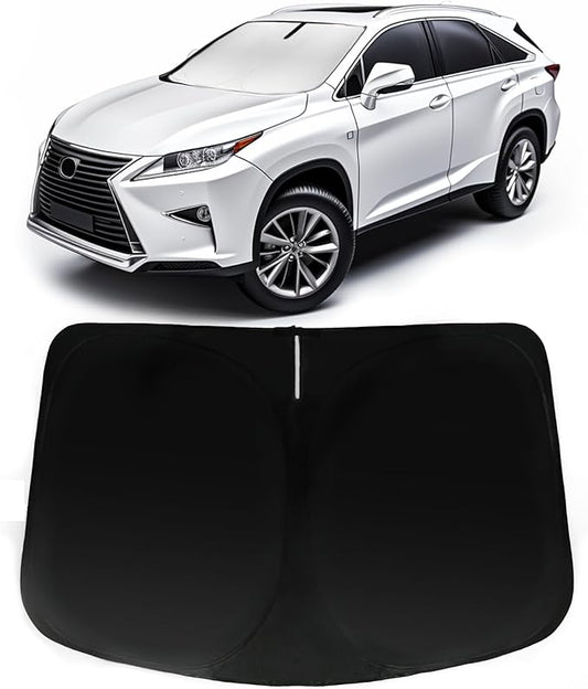 Windshield Sun Shade for 2016-2022 Lexus RX 350 450h, Car Front Window Sun Visor & Heat Shield | 240T Sunshade Protection Blocks UV Rays Keep Your Car Cooler