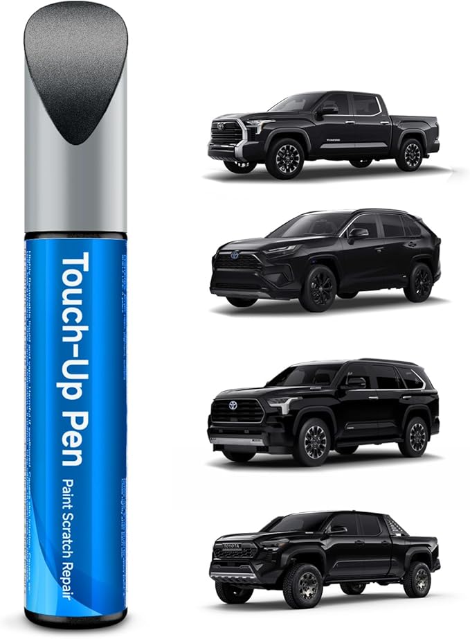 202 Black Touch Up Paint Compatible with Toyota Exact Match Touch Up Paint Car Scratch Repair