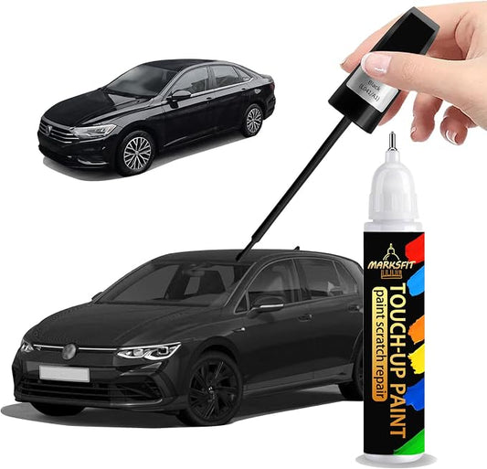 Black(L041/A1) Touch Up Paint For Volkswagen Exact Match-Chips and Nicks 2 in 1 Car Paint Pen Scratch Rapair for Atlas/Beetle/CC/EOS/Golf/GTI/Jetta/Passat/Tiguan