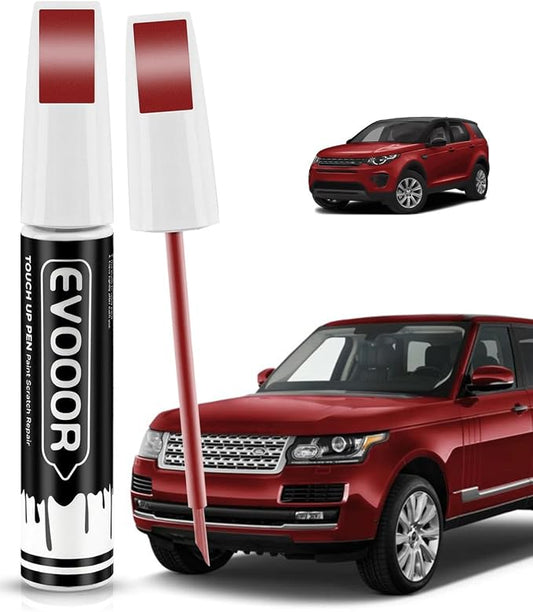 (Firenze Red (2144/868/1AF/CAH) Touch Up Paint Compatible with Land Rover Exact Match 2 in 1 Touch up Paint for Chips and Nicks Repair with 2pcs Disposable Micro Applicators