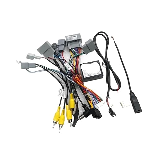 Auto 16 Pin RZ-HD01 Canbus Box Adaptor Compatible for Honda N-Box/Vezel/Odyssey/Jazz 2011-2021With Wiring Harness Car Cable Android Radio