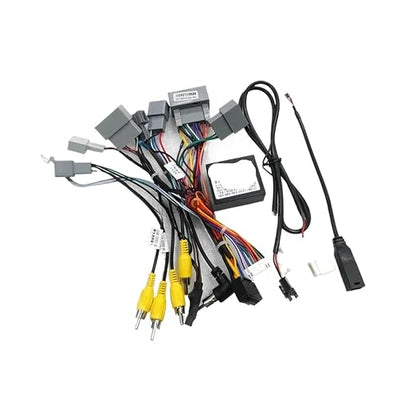Auto 16 Pin RZ-HD01 Canbus Box Adaptor Compatible for Honda N-Box/Vezel/Odyssey/Jazz 2011-2021With Wiring Harness Car Cable Android Radio