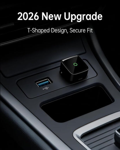 ONINCE Wireless CarPlay Adapter USB-C | Wired to Wireless Conversion | Plug & Play | Auto Reconnect | Low Latency for Factory CarPlay Cars