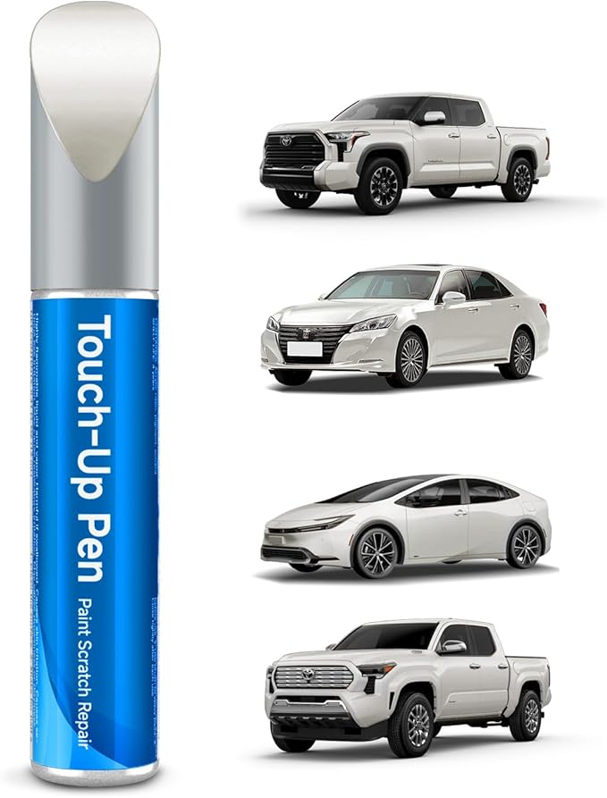 070 Blizzard Pearl Tricoat Touch Up Paint Compatible with Toyota Exact Match Touch Up Paint Car Scratch Repair
