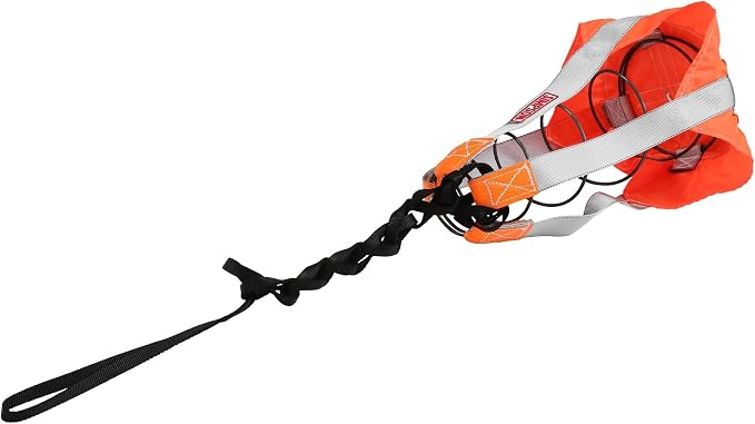 SIMPSON Racing 42085S Drag Parachute Pilot - Standard - Safety Orange - Each