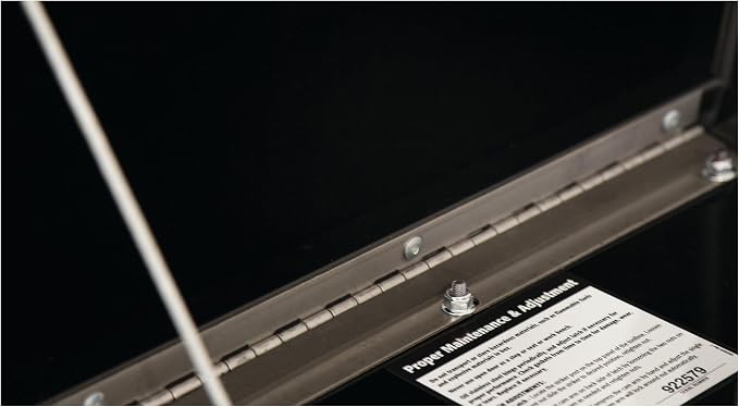 Buyers Products 1703349 Black Steel Underbody Truck Tool Box – 14 x 12 x 18 Inch - Truck Bed & Underbelly RV Storage Box, Locking T-Latch, Weather-Resistant, Heavy-Duty Flatbed Job Box, Made in USA