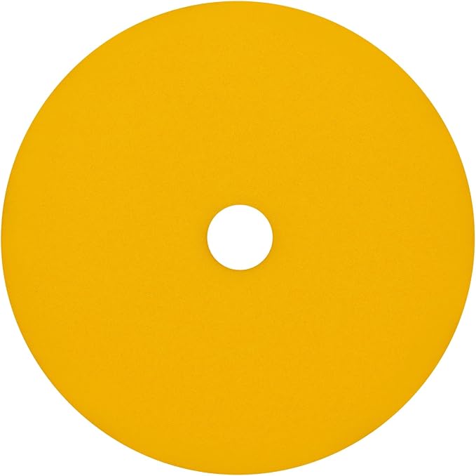 RUPES 9.DA150M Pack of 48 Yellow D-A Fine Finishing Foam Pads 150mm | Ideal for Paint Correction & Gloss Enhancement | Moderate to Fine Defect Removal | Compatible with 5" Backing Plate