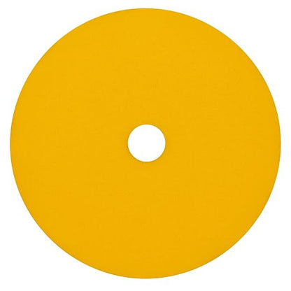 RUPES 150mm Yellow D-A Ultra-Fine Dual Action Wool Polishing Pads (Pack of 2) | Ideal for Paint Correction & Gloss Enhancement | Improves Finishing Performance | Compatible with 5" Backing Plate