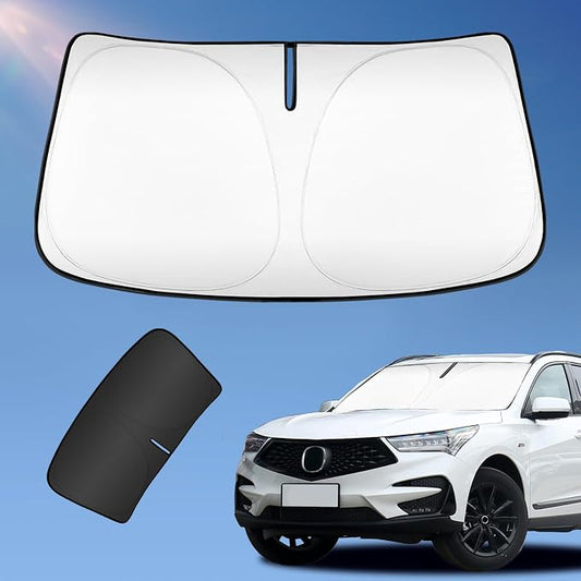 for Acura RDX 2019-2026 Sun Shade Sunshade Windshield Cover | 250T 4-Layers, Front Window Shade, Foldable Sun Visor, Blocks UV Rays and Sun Heat, Protection Interior
