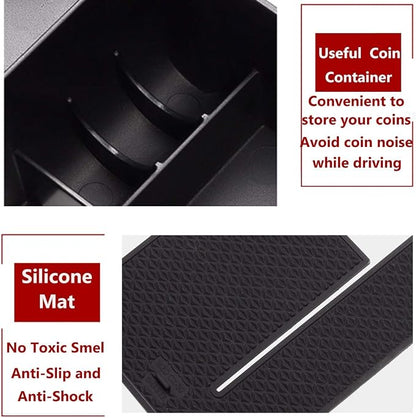 TTCR-II for Mazda CX-30 Center Console Organizer Tray 2020-2025 2026, Center Armrest Glove Storage Box Compatible with 2020-2025 Mazda CX-30 Console Organizer
