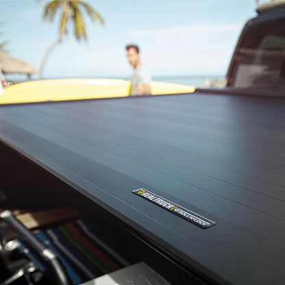 RealTruck Roll-N-Lock E-Series Retractable Truck Bed Tonneau Cover | RC223E | Fits 2019 - 2025 Chevy/GMC Silverado/Sierra, works w/ MultiPro/Flex tailgate (w/o Carbon Pro Bed) 5' 10" Bed (69.9")