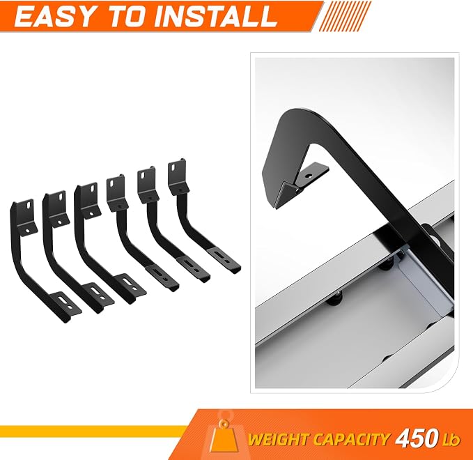 6.75" Running Boards Compatible with 04-24 Nissan Titan King Extended Cab | Pair of Stainless Steel Flat Side Step Nerf Bars for Truck, Heavy Duty Polished Chrome Step Bars