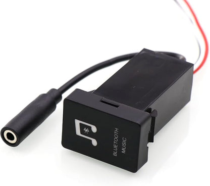 Timloon Car Bluetooth Music Adapter Module Panel Installation AUX Output Use for Toyota,Camry,Corolla,Yaris,RAV4,Reiz,Land Cruiser