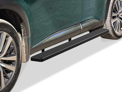 APS Running Boards 5 inches Matte Black Compatible with Nissan Pathfinder 2022-2026 Stainless Steel (Side Steps Side Bars)