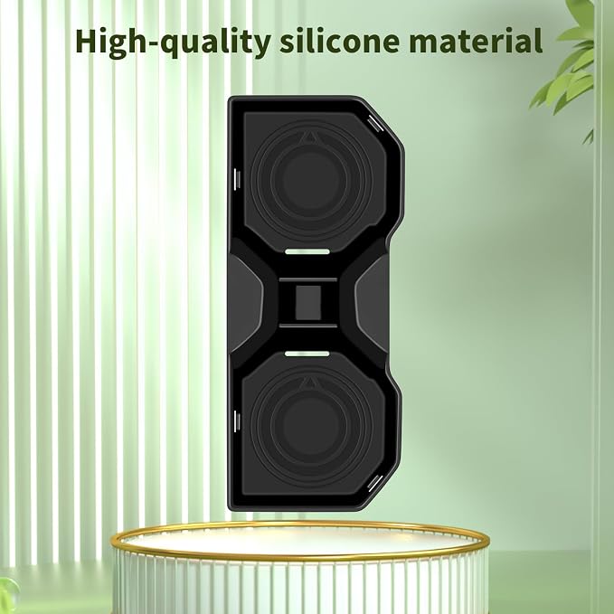 Silicone Cup Holder Inserts for Toyota RAV4 2026 Accessories, Non-Slip Silicone Center Console Protector Organizer to Prevent Spills & Scratches for RAV4 Interior Accessories