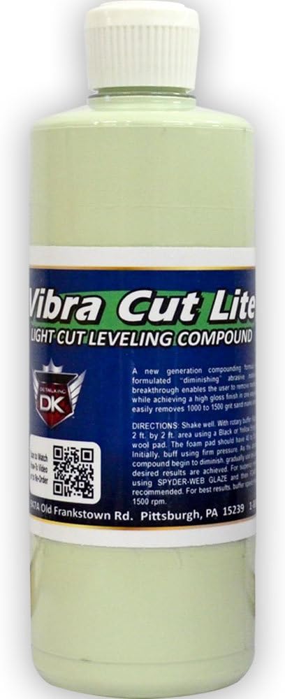 Detail King Vibra Cut Lite - Car Compound - Car Scratch Remover - 32 Oz