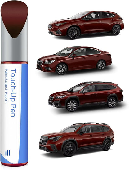M1Y Crimson Red Pearl Touch Up Paint Compatible with Subaru Exact Match Chips and Nicks Touch Up