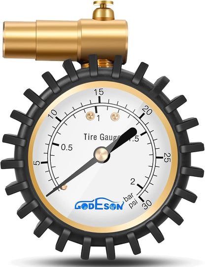 GODESON Presta Tire Pressure Gauge, Presta Valve Tire Pressure Gauge