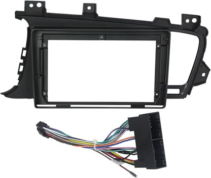 Fit 9 Inch Car Frame Adapter Fit For Kia K5 2011-2015 Android 2din Radio Kit Fitting Audio Panel Cord Auto Parts