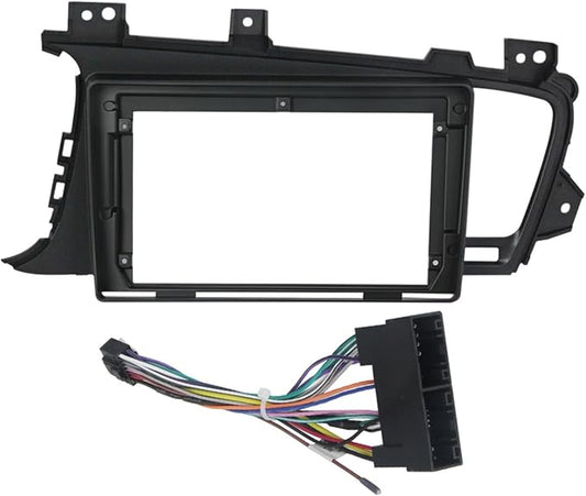 Fit 9 Inch Car Frame Adapter Fit For Kia K5 2011-2015 Android 2din Radio Kit Fitting Audio Panel Cord Auto Parts