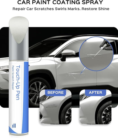 089 Wind Chill Pearl Tricoat Touch Up Paint Compatible with Toyota Exact Match Chips and Nicks Touch Up
