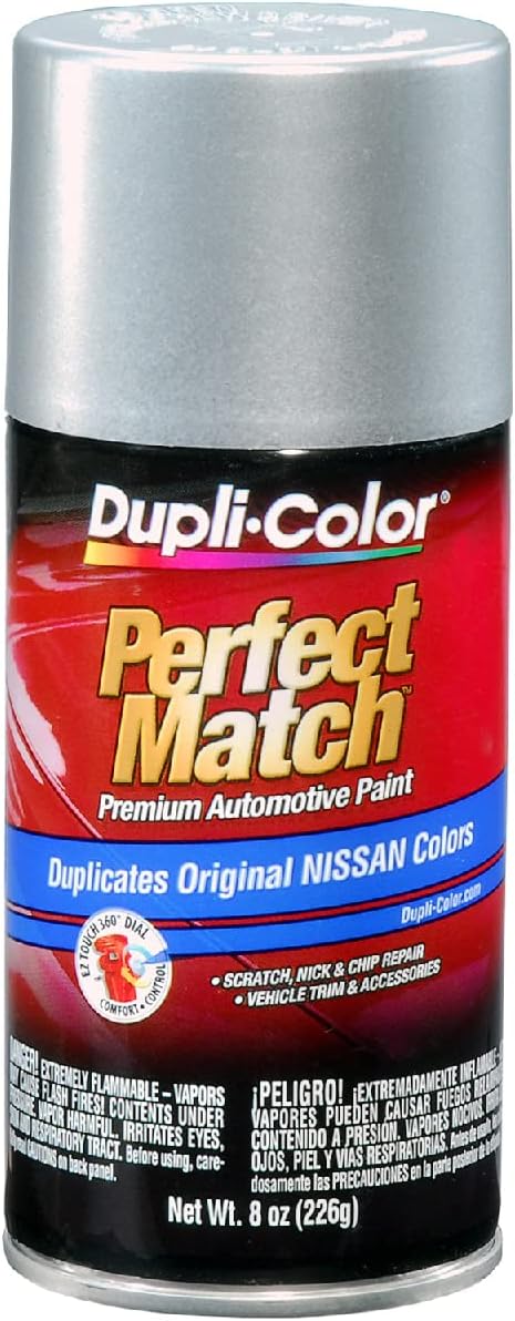 Dupli-Color Perfect Match Premium Automotive Paint, Platinum (M), 8 oz