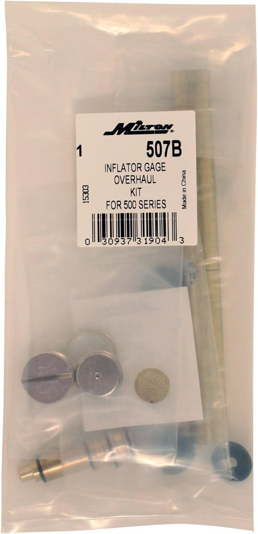 Milton 507B Inflator Gauge Overhaul Kit - 11 Piece