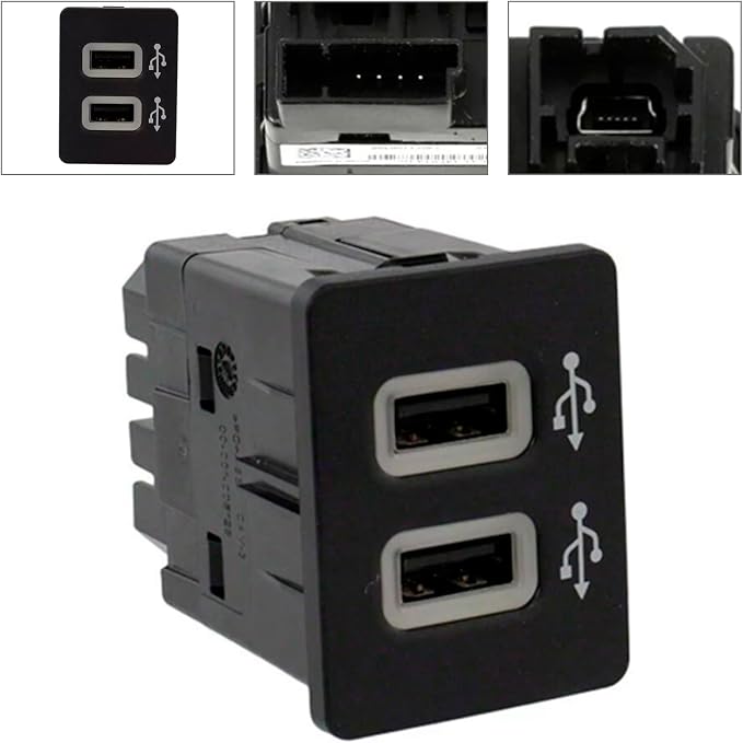 MAD HORNETS for Apple CarPlay USB Media Hub Upgrade Module HC3Z-19A387-H for Ford F-150 2017-2020 Sync 3