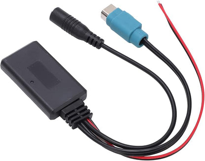 Tbest Bluetooth -W900 Adapter,Ainet Bluetooth Adapter,car Stereo Bluetooth Adapter Bluetooth AUX in Cable Adapter Stereo Full Speed with Removable Microphone Replacement