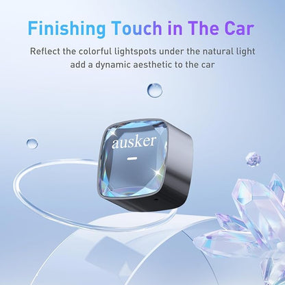 Wireless CarPlay Adapter for iPhone, Mini CarPlay Wireless Adapter with USB A Extension Cable/USB A to USB Type C Cable for Cars, Support Auto Connection, No Delay & Stable Connection