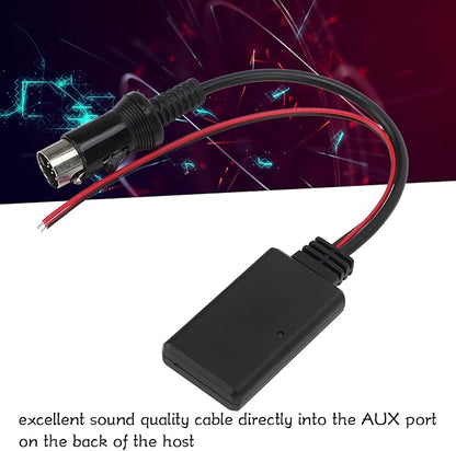 13 Pin Bluetooth Module Music Adapter Aux Audio Cable Fit for Kenwood KRC 553 CA C2AX KCA IP500 CA C1AX