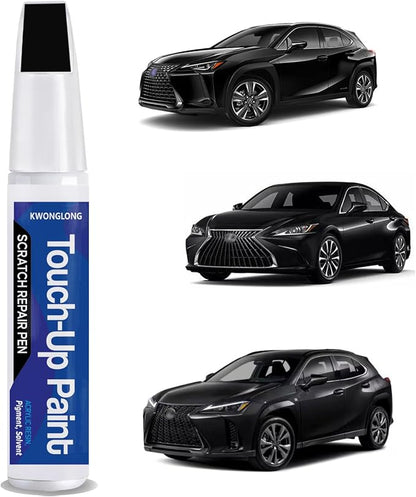 212 Obsidian Car Touch-Up Paint for Lexus RX350 ES300h, 2-in-1 Car Paint Scratch Repair Kit, Quick & Easy Solution to Repair