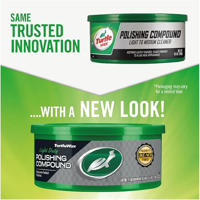 Turtle Wax T241A 10.5 Oz White Polishing Compound