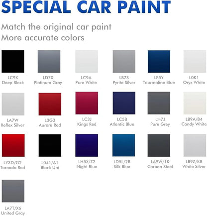 LY3D Tornado Red Touch Up Paint for Volkswagen, DIY Car Paint Scratch Repair Kit, Automotive Paints, Quick & Easy Fix Scratch Repair for Beetle/Jetta/GLI/GTI/Golf/Passat/Rabbit/Touareg
